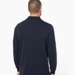 Piqué-herenpolo lange mouwen — productfoto 2