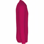 Piqué-herenpolo lange mouwen, fuchsia — productfoto 15