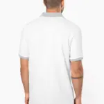 Piqué-herenpolo tweekleurig — productfoto 2