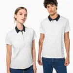 K260-K261-3_2026 - Hidalgo-werbeartikel Tweekleurige herenpolo jersey — productfoto 7