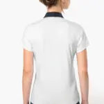 Tweekleurige damespolo jersey — productfoto 1
