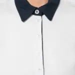 Tweekleurige damespolo jersey — productfoto 3