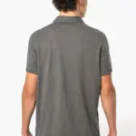 Herenpolo korte mouwen van jersey — productfoto 2