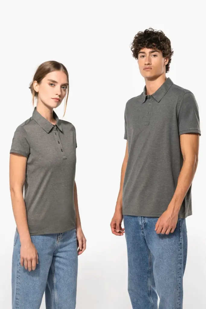 Herenpolo korte mouwen van jersey — productfoto 10