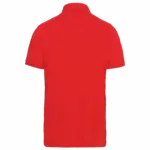 PS_K262-B_RED - Hidalgo-werbeartikel Herenpolo korte mouwen van jersey — productfoto 36