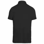 PS_K262-B_BLACK - Hidalgo-werbeartikel Herenpolo korte mouwen van jersey, black — productfoto 15