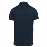 PS_K262-B_FRENCHNAVYHEATHER - Hidalgo-werbeartikel Herenpolo korte mouwen van jersey, french navy heather — productfoto 18