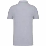 PS_K262-B_OXFORDGREY - Hidalgo-werbeartikel Herenpolo korte mouwen van jersey, oxford grey — productfoto 33