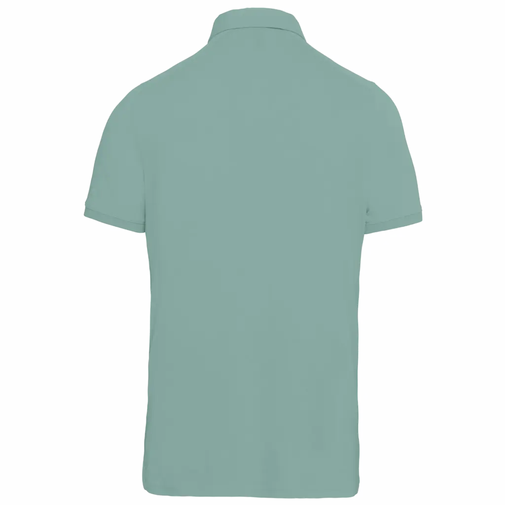 PS_K262-B_SAGE - Hidalgo-werbeartikel Herenpolo korte mouwen van jersey, sage — productfoto 39