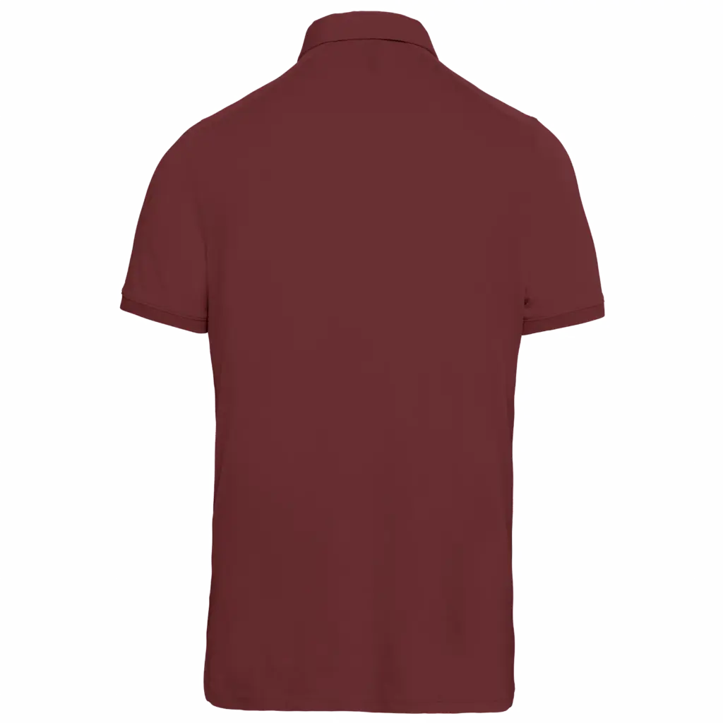 PS_K262-B_WINE - Hidalgo-werbeartikel Herenpolo korte mouwen van jersey, wine — productfoto 48