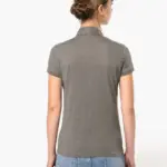 Damespolo korte mouwen van jersey — productfoto 1