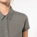 Damespolo korte mouwen van jersey — productfoto 3
