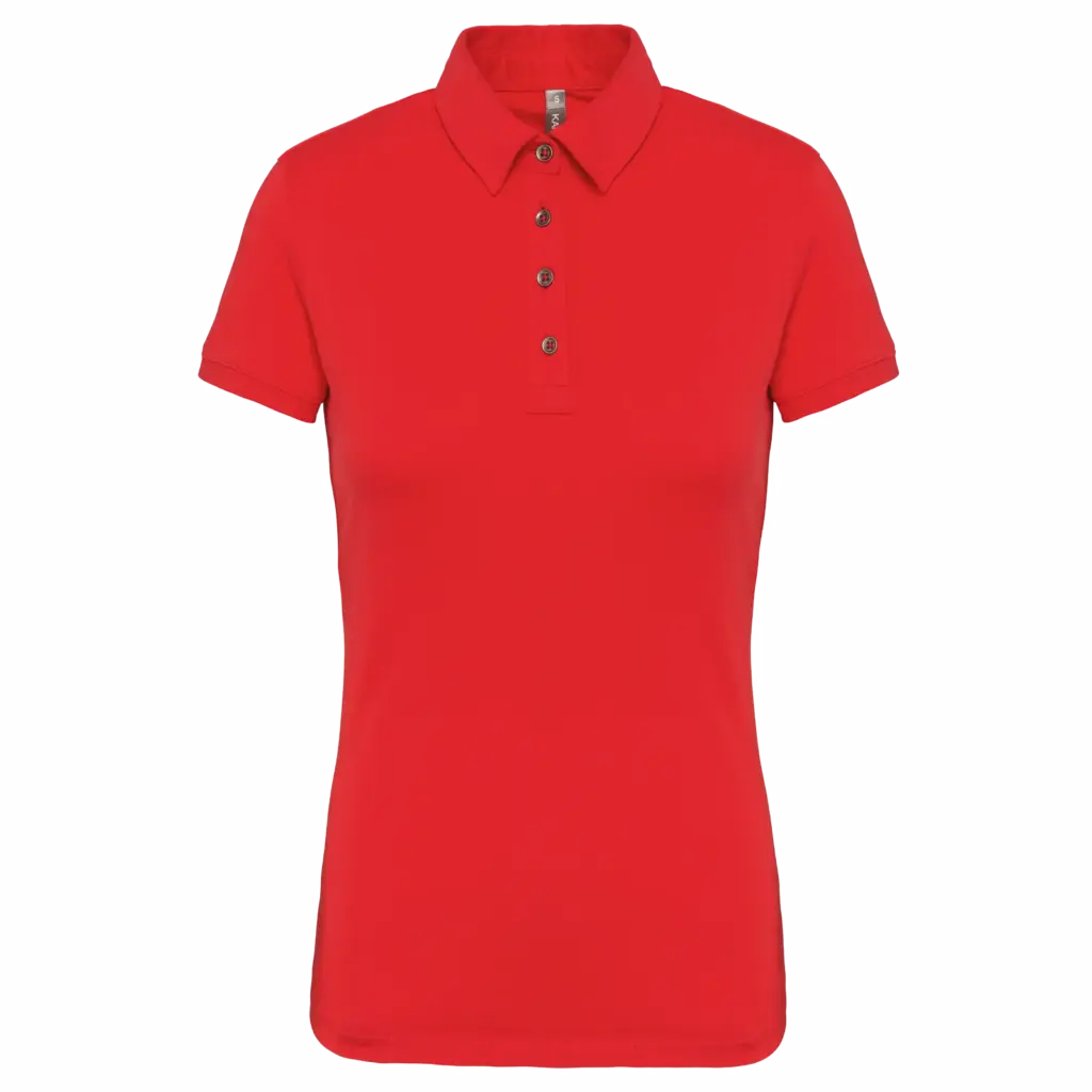 Damespolo korte mouwen van jersey — productfoto 26