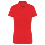Damespolo korte mouwen van jersey — productfoto 26