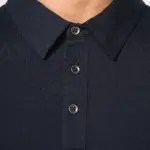 Herenpolo lange mouwen van jersey — productfoto 3
