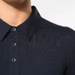 Herenpolo lange mouwen van jersey — productfoto 5