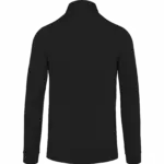 PS_K264-B_BLACK - Hidalgo-werbeartikel Herenpolo lange mouwen van jersey, black — productfoto 16