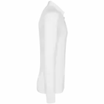 PS_K264-S_WHITE - Hidalgo-werbeartikel Herenpolo lange mouwen van jersey, white — productfoto 26