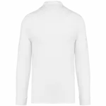 PS_K264-B_WHITE - Hidalgo-werbeartikel Herenpolo lange mouwen van jersey, white — productfoto 28