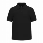 Kinderpolo met korte mouwen, black — productfoto 15