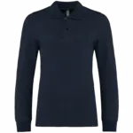 Kinderpolo lange mouwen, navy — productfoto 18