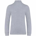 Kinderpolo lange mouwen, oxford grey — productfoto 22