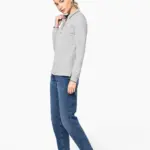 Dames polo van piquétricot met lange mouwen — productfoto 7