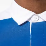 Gestreepte uniseks polo lange mouwen — productfoto 5