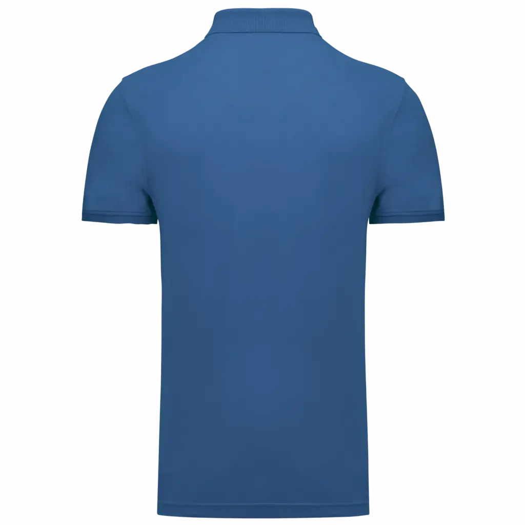 Piqué herenpolo, light royal blue — productfoto 15
