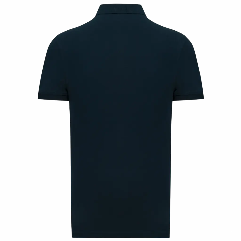 Piqué herenpolo, navy — productfoto 18