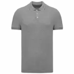 Piqué herenpolo, oxford grey — productfoto 20