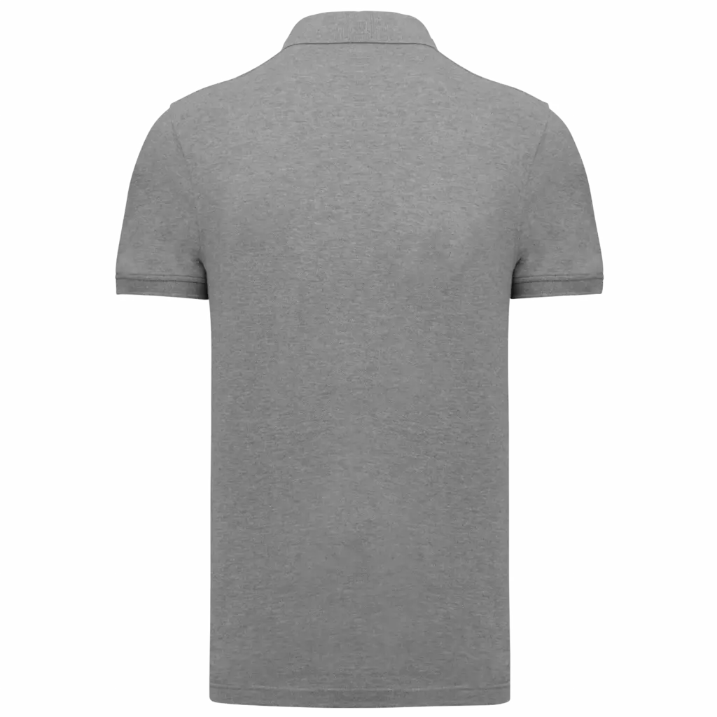 Piqué herenpolo, oxford grey — productfoto 21