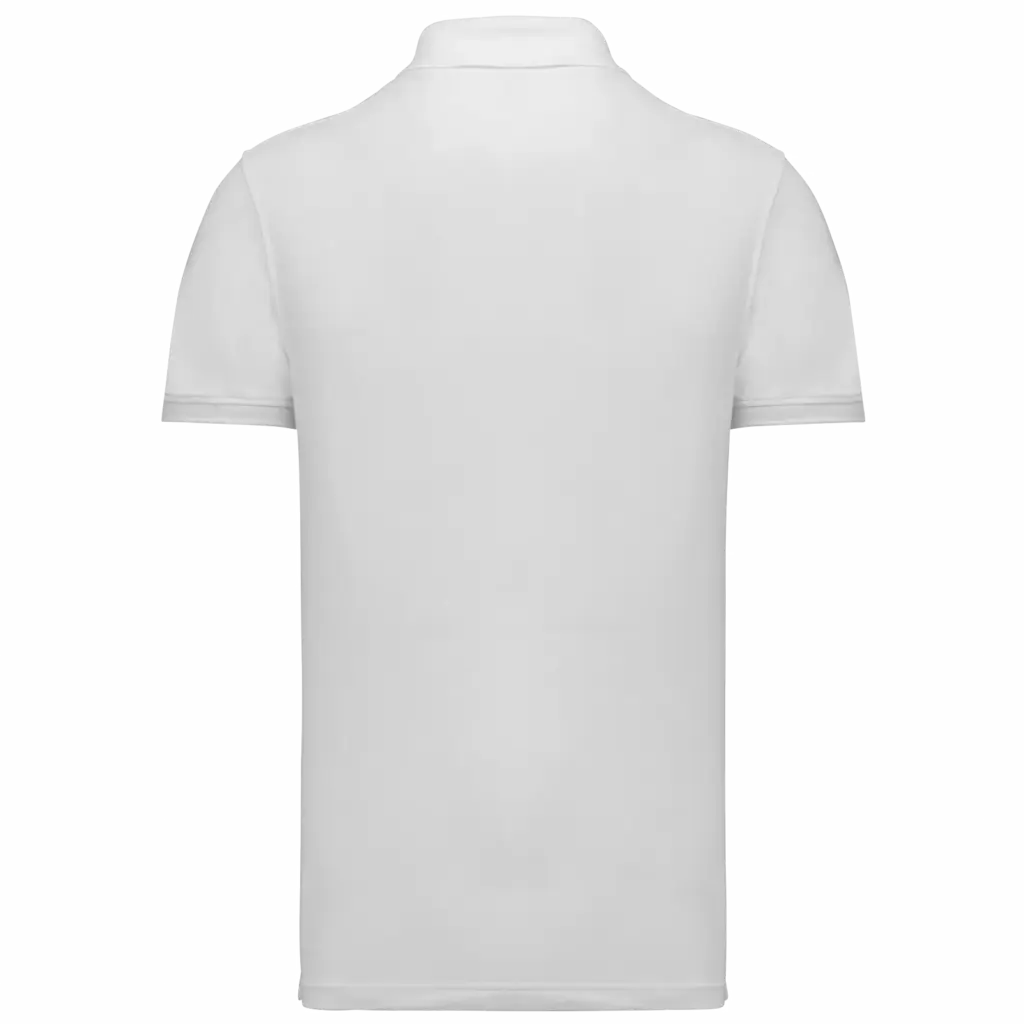 Piqué herenpolo, white — productfoto 27