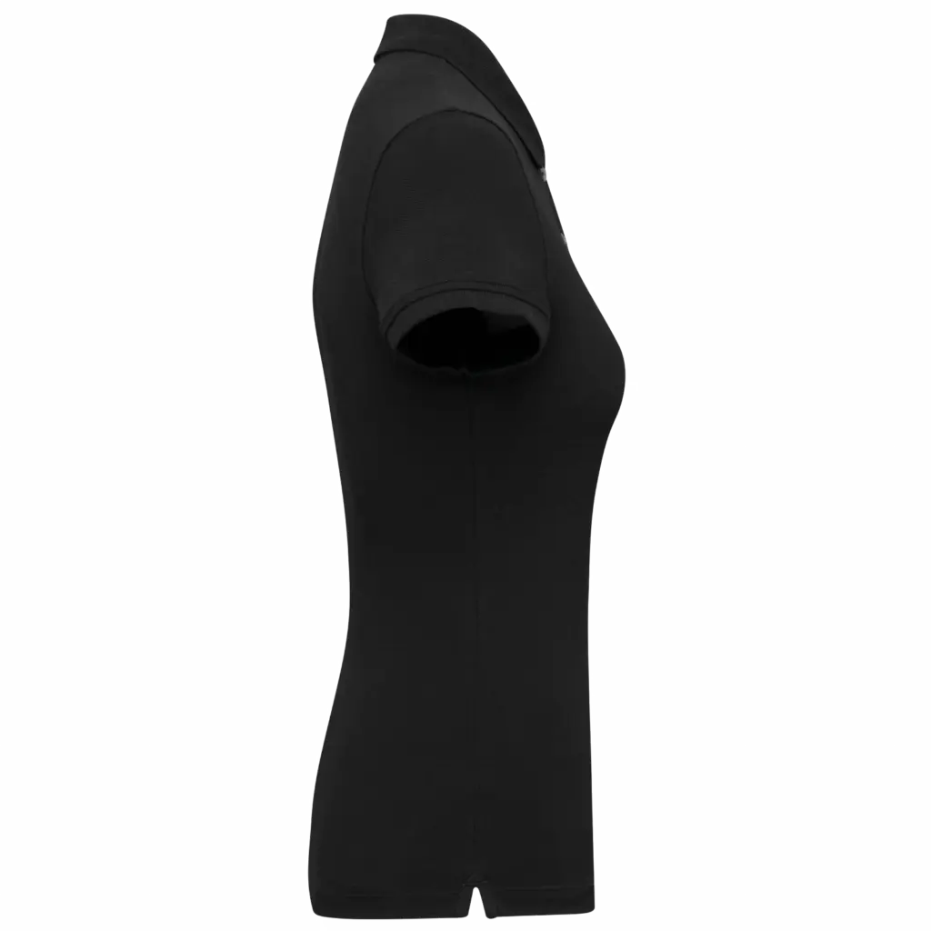 Piqué damespolo, black — productfoto 14