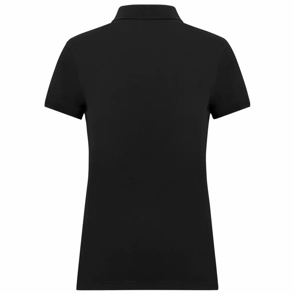 Piqué damespolo, black — productfoto 16