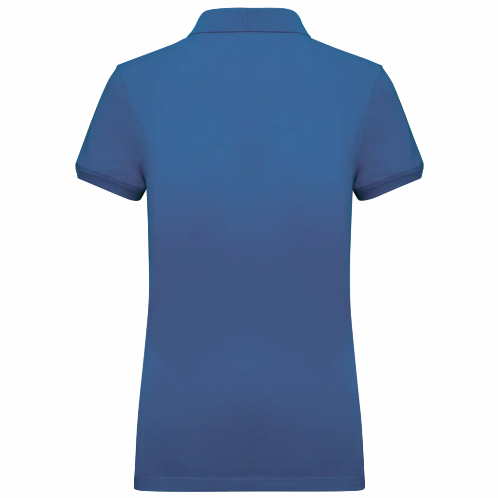 Piqué damespolo, light royal blue — productfoto 19