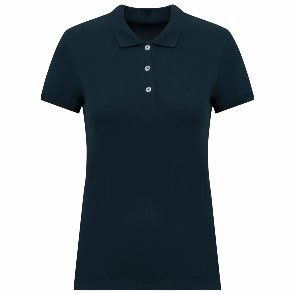 Piqué damespolo, navy — productfoto 21