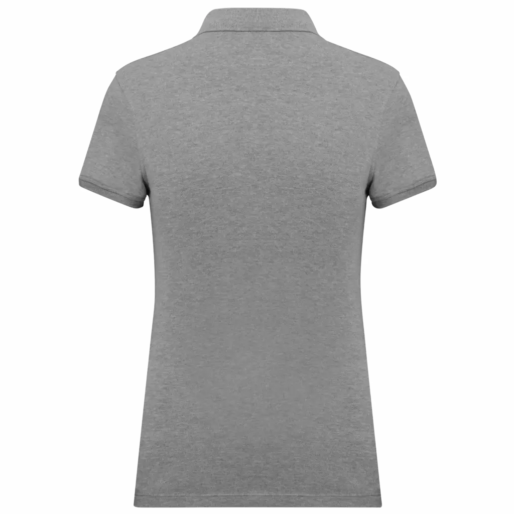 Piqué damespolo, oxford grey — productfoto 25