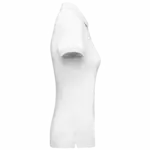 Piqué damespolo, white — productfoto 29