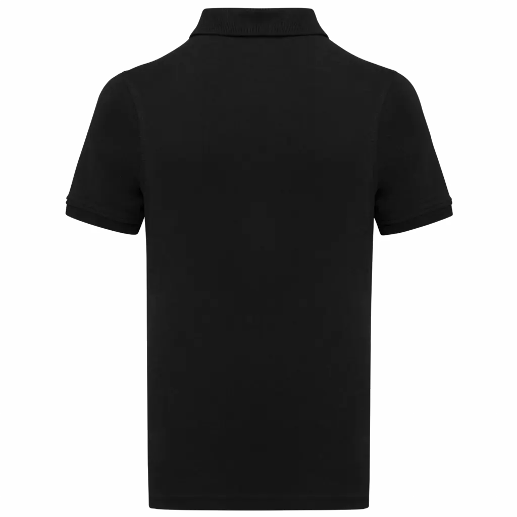 PS_K292-B_BLACK - Hidalgo-werbeartikel Piqué kinderpolo, black — productfoto 10