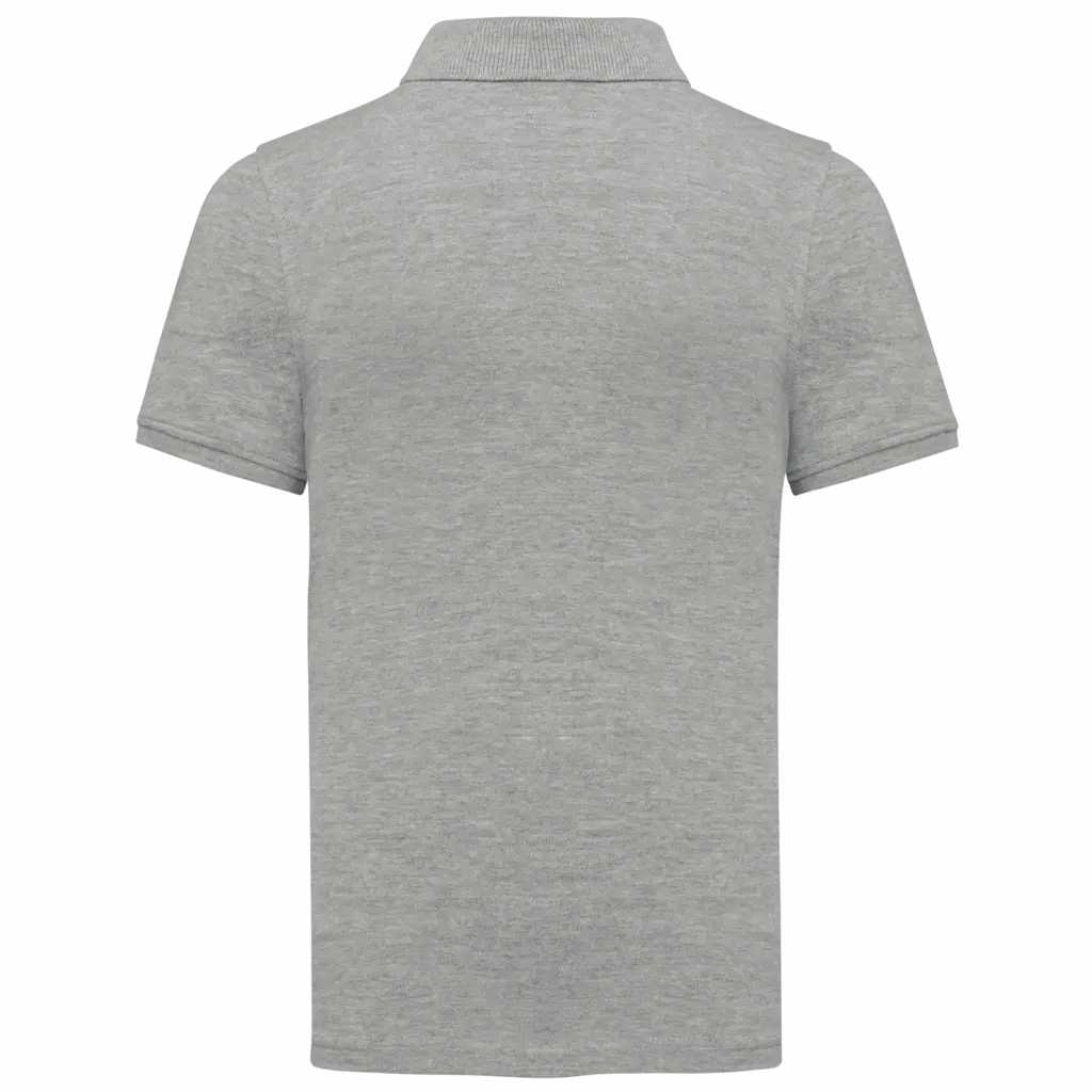 PS_K292-B_OXFORDGREY - Hidalgo-werbeartikel Piqué kinderpolo, oxford grey — productfoto 19