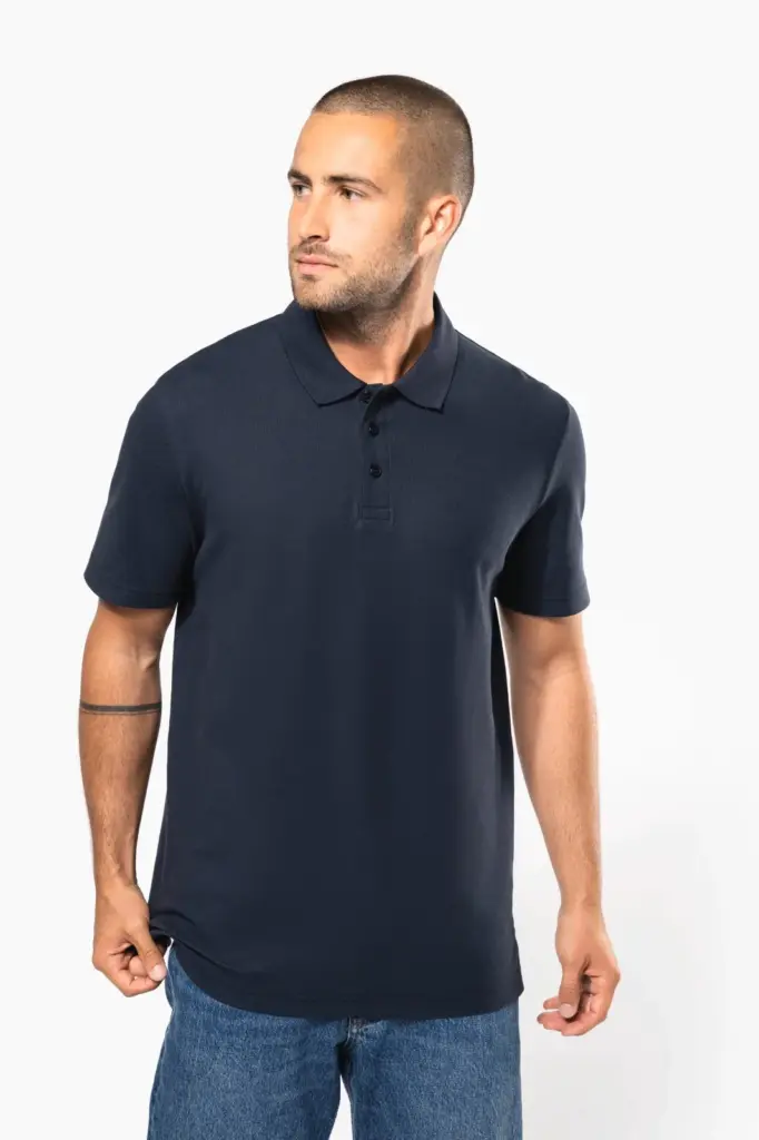 K295-4_2025 - Hidalgo-werbeartikel Unisex piqué polo — productfoto 2