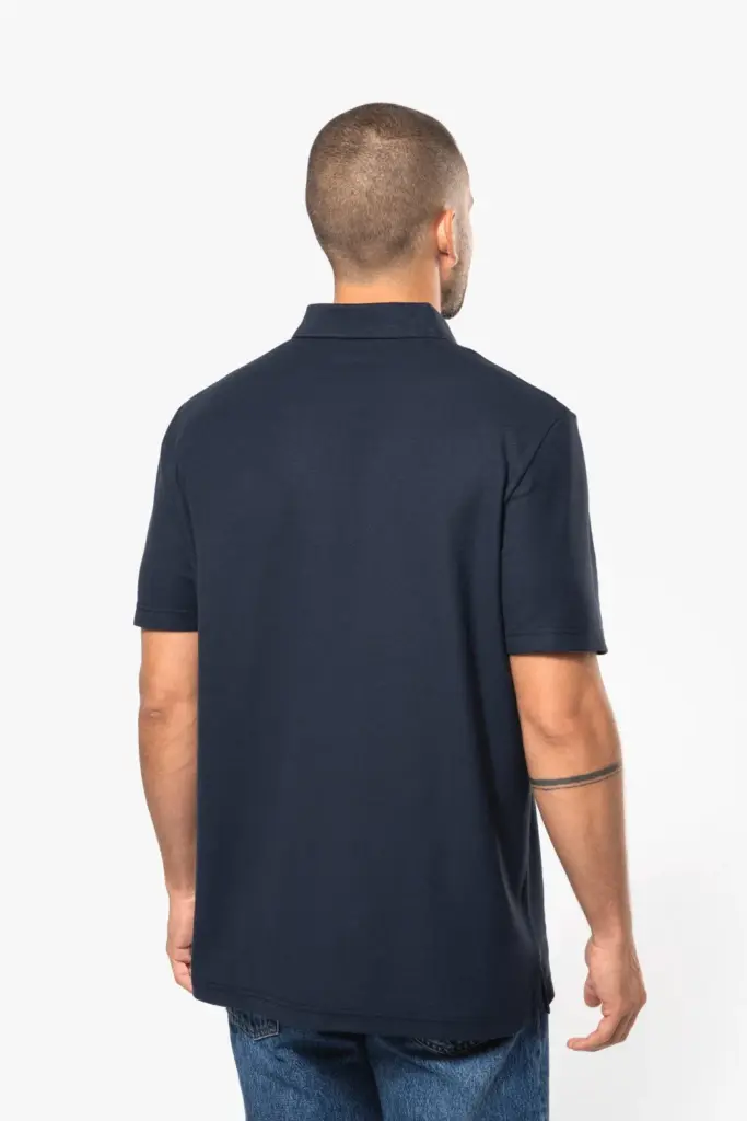 K295-5_2025 - Hidalgo-werbeartikel Unisex piqué polo — productfoto 3
