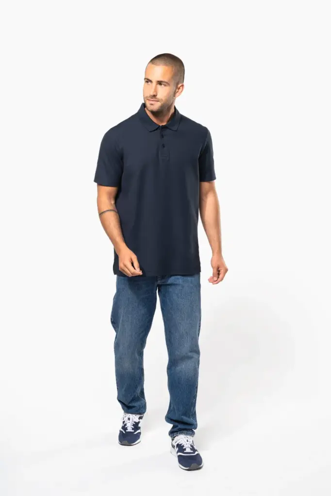 K295-2_2025 - Hidalgo-werbeartikel Unisex piqué polo — productfoto 5