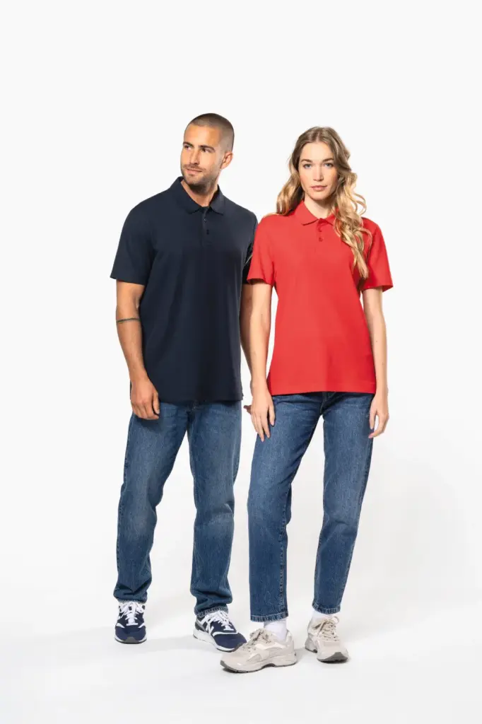 K295-9_2025 - Hidalgo-werbeartikel Unisex piqué polo — productfoto 17