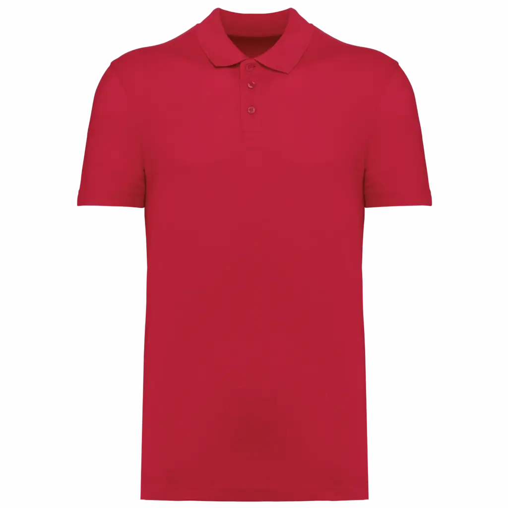 PS_K295_RED - Hidalgo-werbeartikel Unisex piqué polo — productfoto 31