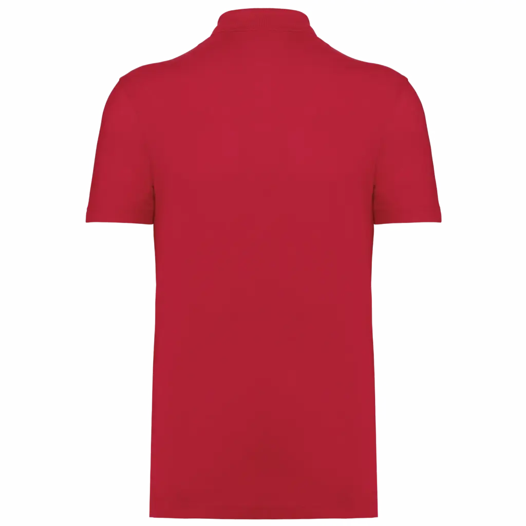PS_K295-B_RED - Hidalgo-werbeartikel Unisex piqué polo — productfoto 32