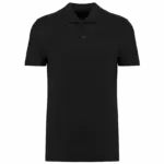 PS_K295_BLACK - Hidalgo-werbeartikel Unisex piqué polo, black — productfoto 19