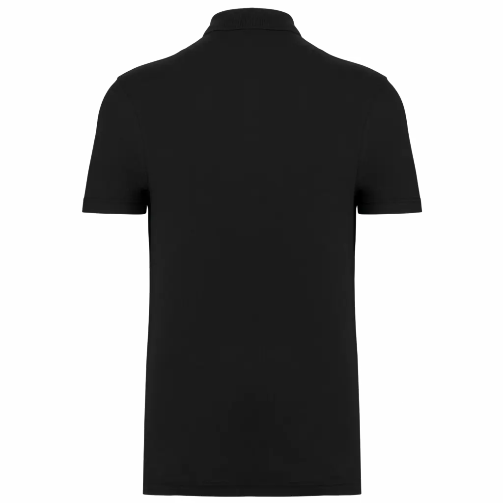 PS_K295-B_BLACK - Hidalgo-werbeartikel Unisex piqué polo, black — productfoto 20