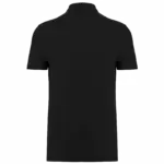 PS_K295-B_BLACK - Hidalgo-werbeartikel Unisex piqué polo, black — productfoto 20